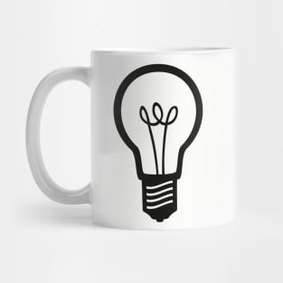 Simple Light Bulb Mug